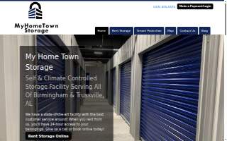 My HomeTown Storage website