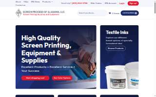 Screen Process of Alabama, LLC. website