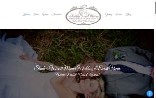 Shadow Wood Manor Wedding & Event Venue of Trussville website