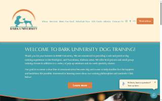 BARK University website