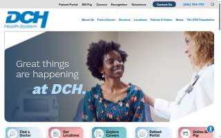 DCH Home Health Care Agency website