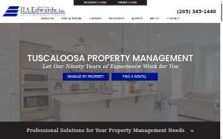 H A Edwards Inc. Real Estate website