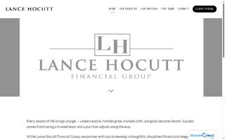 Lance Hocutt Financial Group website