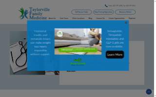 Taylorville Family Medicine website