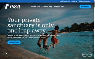 Tuscaloosa Pools website