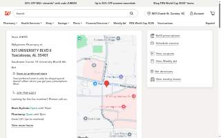 Walgreens Pharmacy website