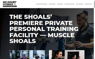 No Doubt Fitness Lifestyle Wellness of Tuscumbia website