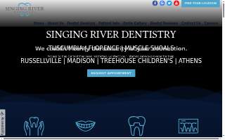 Singing River Dentistry website