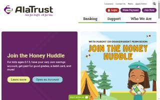 AlaTrust Credit Union of Vestavia Hills website