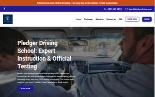 Driving With Pledger website
