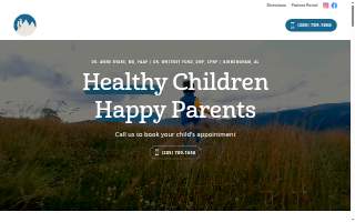 Liberty Mountain Pediatrics website