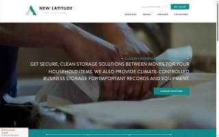 New Latitude Movers of Vestavia Hills website