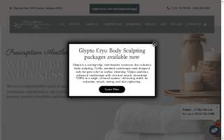 Prescription Aesthetic And Wellness Spa website