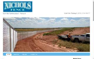 Nichols Fence website