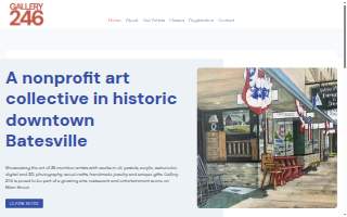 Gallery 246 website