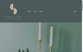 Holding Hope Counseling website