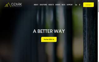 Ozark Technology website