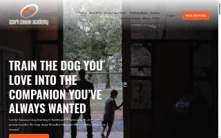 Ozark Canine Academy of Bella Vista website