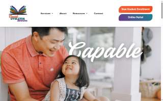 Ozark Dyslexia Services website