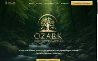 Ozark Trust and Estate PLLC website