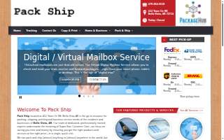 Pack Ship Bella Vista website