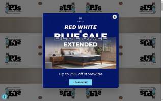 PJs Furniture & Mattress website