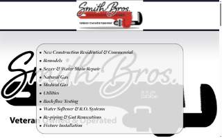 Smith Bros. Plumbing website