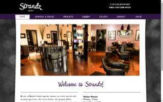 Strandz Salon website