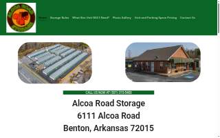 Alcoa Road Storage website