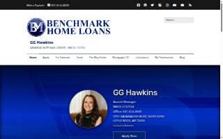 Benchmark Home Loans website