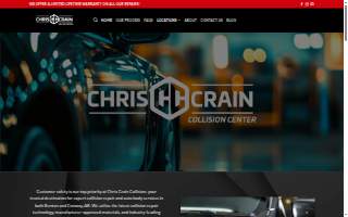 Chris Crain Collision website