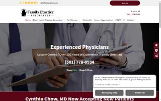 Family Practice Associates website