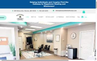 Gateway Family Therapy and Wellness website