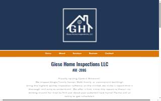 Giese Home Inspections LLC website