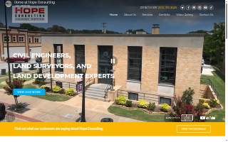 Hope Consulting website