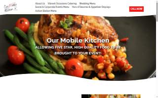 Our Mobile Kitchen by Chef Serge website