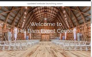 The Hill Barn Event Center of Benton website