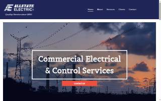 Allstate Electric and Communications website