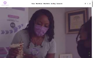 Amethyst Chiropractic website
