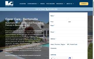Cover Care, LLC of Bentonville website