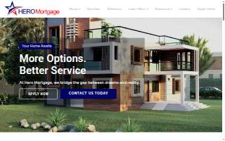HERO Mortgage website