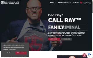 Schlegel Law Firm website