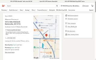 Walgreens website