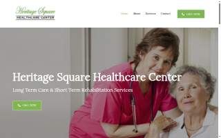 Heritage Square Nursing & Rehabilitation Center website
