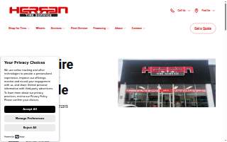 Herren Tire Blytheville website