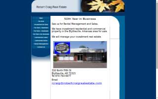 Robert Craig Real Estate website