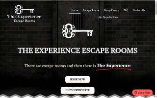 The Experience Escape Rooms - Cave Springs website