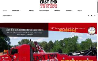 East End Towing Saline County website