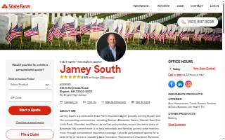 Jamey South - State Farm Insurance Agent website