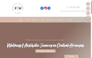 Practical Wellness Clinic website